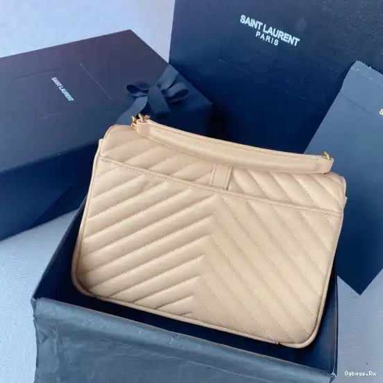 shoulder leather YSL Medium bag-24*17*6.5cm 0511